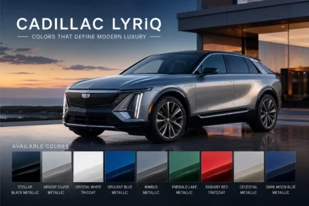 What Colors Are Available for the Cadillac Lyriq?