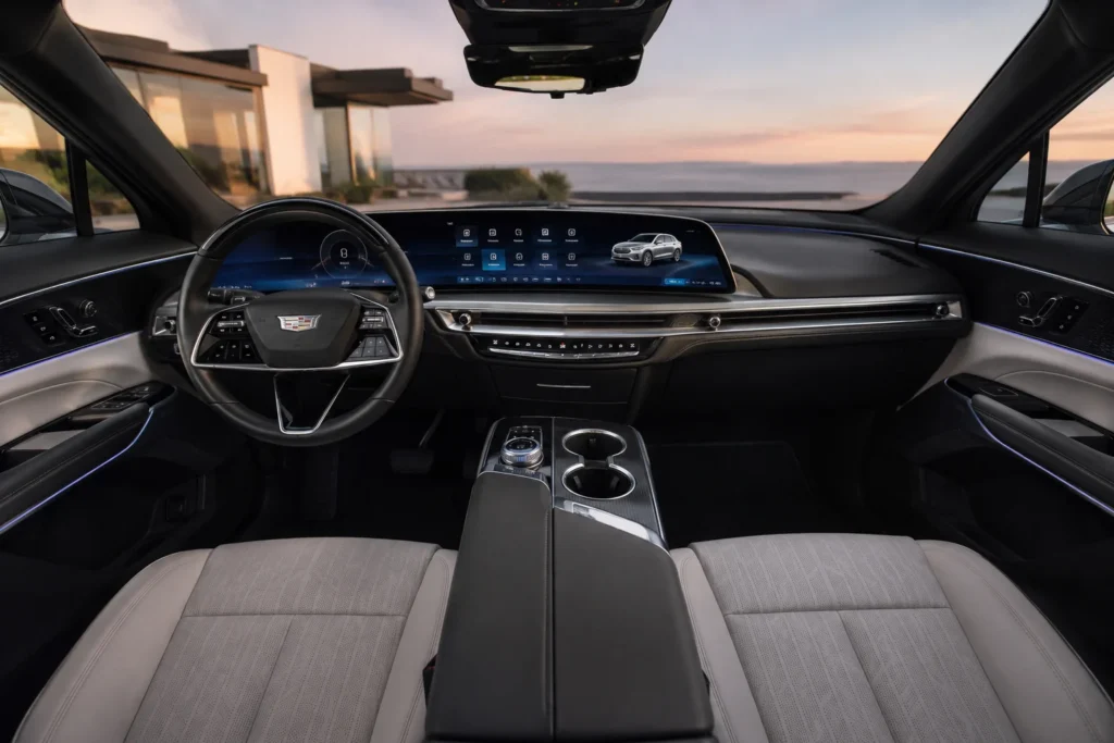 What Does the Cadillac Lyriq Interior Look Like? A Detailed Look Inside Cadillac’s Luxury EV